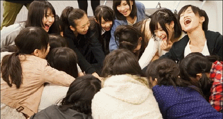 山本彩 JT  ひといきつきながら NMB48篇 (gif)