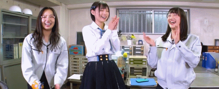 GIF 「拍手」村瀬紗英,太田夢莉,南羽諒