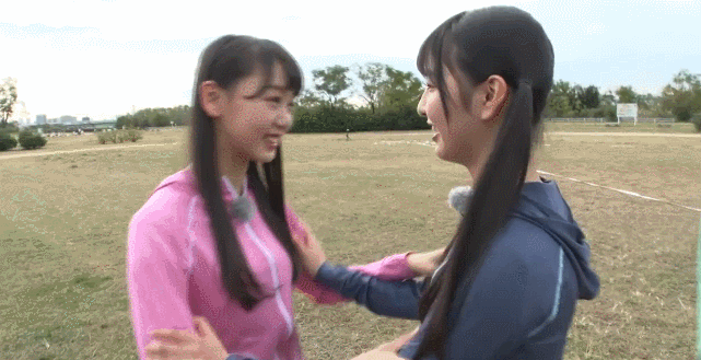 「今からお前を殴る」泉綾乃 GIF + 大田莉央奈
