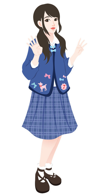 菜々「お笑い部部長 (Movie)」 Nana's Geinin Movie Uniform