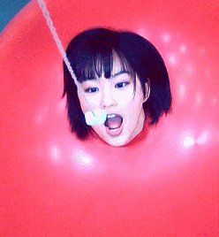 さや姉 バルーンパフォーマンス GIF