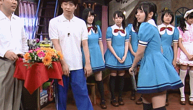 「笑え～！」