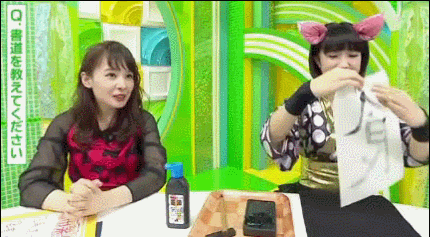 川村彩花「食=人+良」 GIF