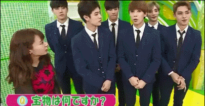 「皆さんの宝物は何ですか？」 ジェミン「東京ばな奈！」GIF MR.MR.