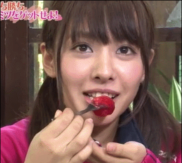 「（いちご）食感がいい！」