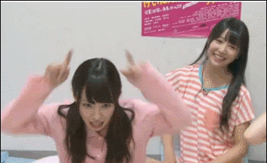 カラス モノマネ 山田菜々 白間美瑠 矢倉楓子 GIF