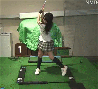 シミュレーションゴルフ 山田菜々 (2)