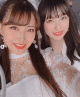 白間美瑠 x 梅山恋和 selfie