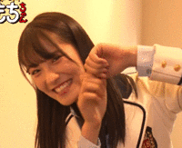 小嶋花梨  チョコ餅 GIF