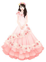 菜々「ＮＭＢ卒業公演でドレス」  Nana's  NMB Graduation Dress
