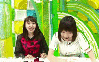 「変顔」GIF  夢みるアドレセンス ・ 京佳 vs. 山田菜々